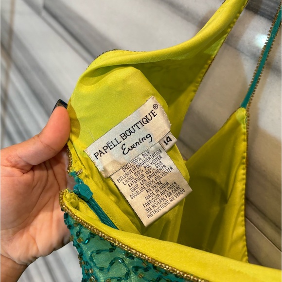 Adriana Papell Vintage Beaded Gown - Picture 5 of 5